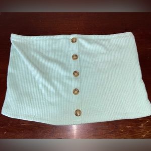 Ardene Button Crop Top